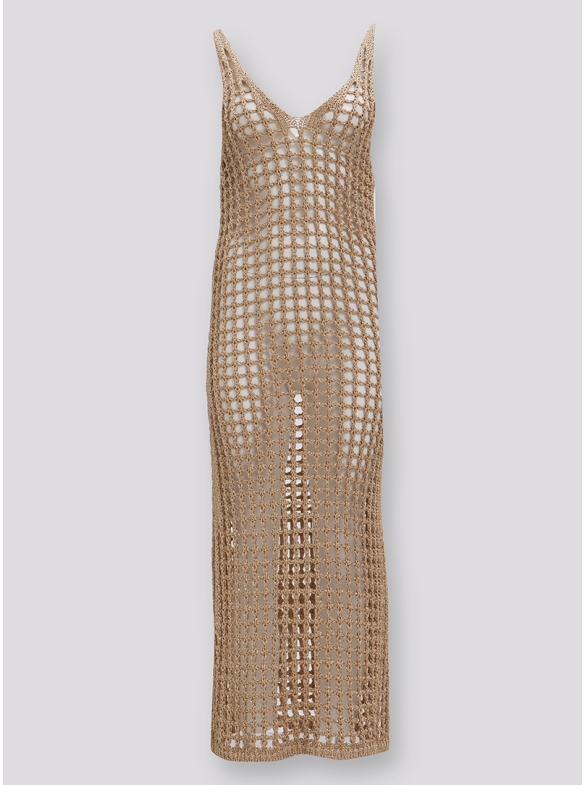 flare knitted dress Fit-N-Flare Multi-Stitch Soft Knit Dress